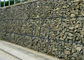 Ντυμένο καλάθι Gabion ελέγχου ποταμών ελέγχου πλημμυρών PVC, πέτρινος τοίχος καλαθιών καλωδίων