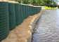 Τα πράσινα ή καφετιά εμπόδια Hesco για τη στρατιωτική προστασία/την πλημμύρα ελέγχουν το διατηρώντας τοίχο