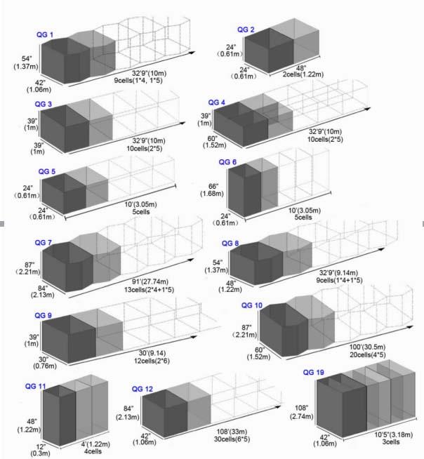Σύστημα αμυντικού φραγμού από παλιοσίδηρο 3,0 mm 50x50 mm 1