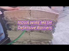 NOVA WIRE MESH-Modular Steel Defensive Wall - Γρήγορη συναρμολόγηση σταθμών συνοριακής περιπολίας