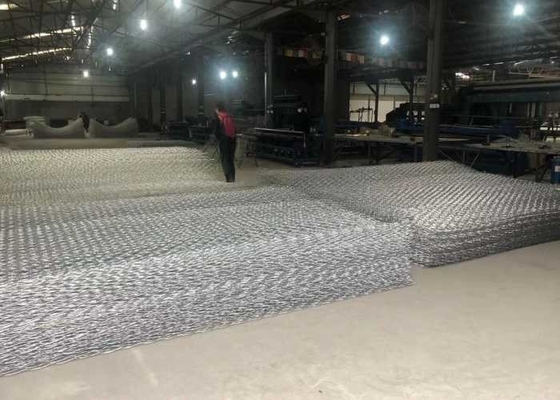 Ντυμένη PVC προστασία κλίσεων στρωμάτων Eco φιλική  Gabion