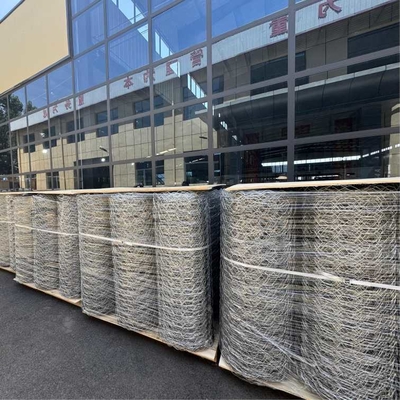 Ζυγισμένα συρματοπλέγματα Gabion 80x100 Ρολ μεγέθους τρύπας 2,70mm διάμετρος σύρματος