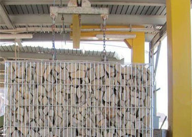 Πρακτικά ενωμένα στενά καλάθια Gabions πλέγματος, χαμηλό καλώδιο σιδήρου άνθρακα στρωμάτων Gabion