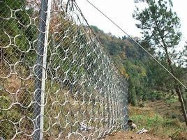 Καυτό βυθισμένο σύστημα σταθεροποίησης κλίσεων σαφούς ύφανσης πλέγματος δαχτυλιδιών μετάλλων Galvanizedsteel