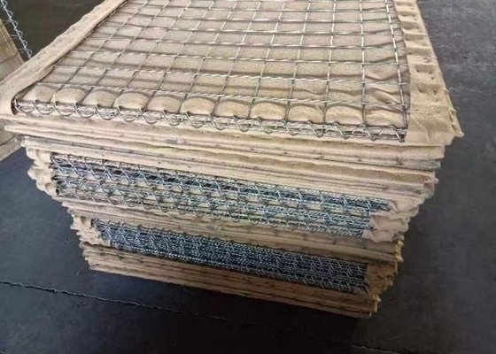 100*100mm Μέγεθος τρύπας Στρατιωτικά εμπόδια  Ζυγισμένα μετά την συγκόλληση για αποτελεσματικό περιορισμό