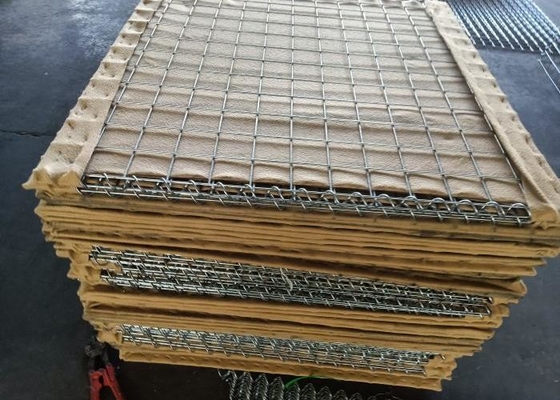 Γεωτεξιδητικό ύφασμα βάρος 300g/m2 Άμμος προπύργιο Τρύπα τοίχου Μέγεθος 76,2x76,2mm Υψηλή αντοχή