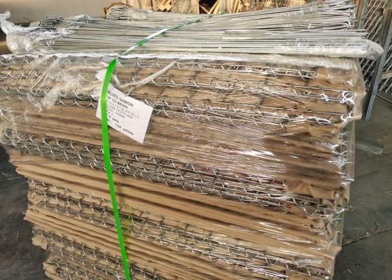 εμπόδια Clashproof Gabion υψηλής έντασης 1mx2m που χρησιμοποιούνται για τις στρατιωτικές οχυρώσεις