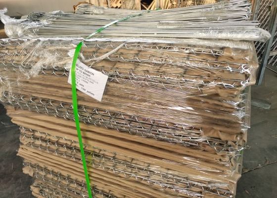 εμπόδια Clashproof Gabion υψηλής έντασης 1mx2m που χρησιμοποιούνται για τις στρατιωτικές οχυρώσεις