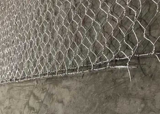 Μέγεθος πλέγματος 60x80mm Reno Gabion Mattress Υψηλή αντοχή για δομές στήριξης