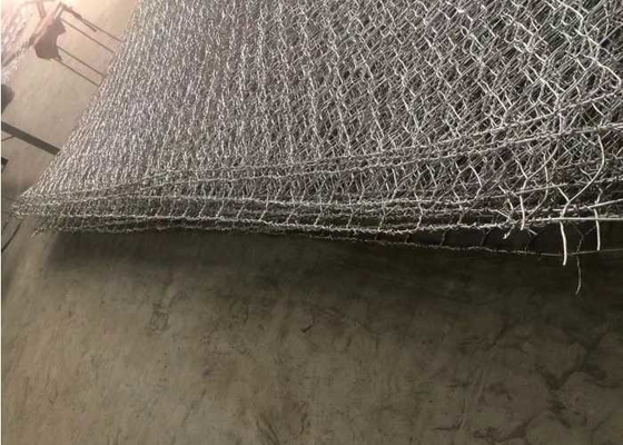 PVC 2.8mm που ντύνεται/που γαλβανίζεται αντίσταση σκουριάς καλαθιών Gabion