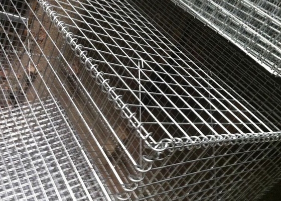 Συγκολλημένο πάνελ Gabion με επίστρωση Pvc για τοίχο αντιστήριξης βαρέως τύπου