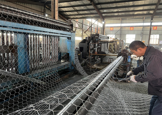 50mm X 50mm Gabion Wire Mesh Έλεγχος και Οδηγός του νερού ή της πλημμύρας