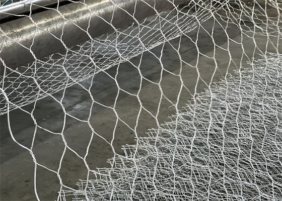 1m-6m μήκος Gabion Wire Mesh Έξαγωνες διακοσμητικά καλάθια