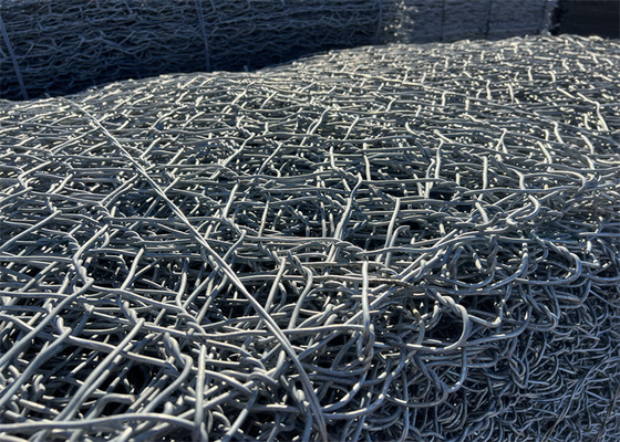 1x1x1m Gabion Wire Mesh Δυνατότητα επικάλυψης PVC 0,2-1 mm