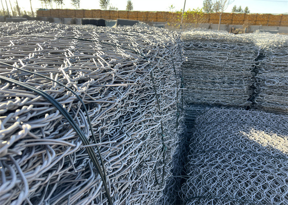Χάλυβα Προσαρμόσιμα καλάθια Gabion 1mx1mx1m Box Προστασία για ποτάμια πορεία