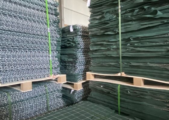 5.0mm Mesh Wire Panel Στρατιωτικό φράγμα με βάρος υφάσματος γεωτεξτύλου 300g/m2