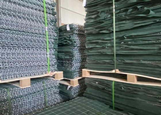 5.0mm Mesh Wire Panel Στρατιωτικό φράγμα με βάρος υφάσματος γεωτεξτύλου 300g/m2