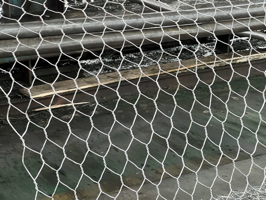 2x1x1m Γκαλφάν Γκαμπιόν Κουτί Στήριξης Τείχος 3,4mm