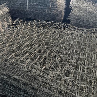 Γαλβανισμένο καλάθι gabion 2x1x1m Διπλό συρματόπλεγμα από χάλυβα 2.7mm
