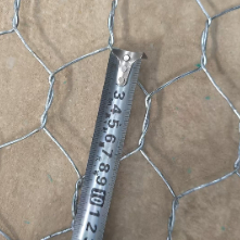Εξάγωνο συρμάτινο πλέγμα Gabion με επίστρωση PVC για έλεγχο διάβρωσης 10x12cm