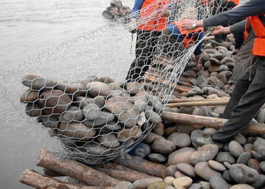 Το κλουβί πλέγματος Gabion ασφάλειας διάμετρος καλωδίων 2,0 - 4,0 χιλ. ισχύει για την προστασία Seawall