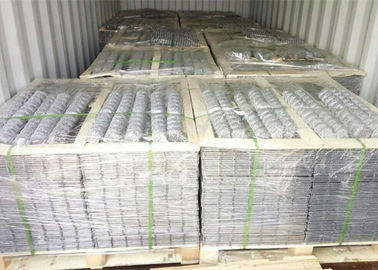 Ντυμένο Galfan Gabion καλωδίων πλέγματος ασημένιο χρώμα σχεδίων Gabion επιτροπών εσωτερικό