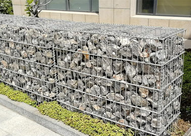 Καυτή βυθισμένη γαλβανισμένη αντίσταση διάβρωσης κλουβιών Gabion διατηρώντας τοίχων