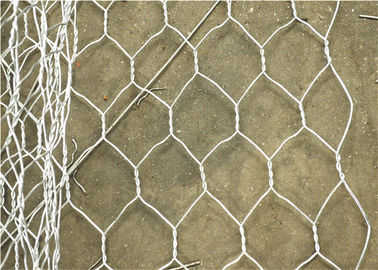Διπλό διαφραγμάτων ντυμένο PVC Gabion στρώμα Gabion καλαθιών ντυμένο PE
