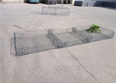 Επικάλυψη PVC  Gabion Mattress Weaved Mesh Gabion ISO9001 Εγκριθείσα Προστασία Πηδημάτων Gabion Mattress