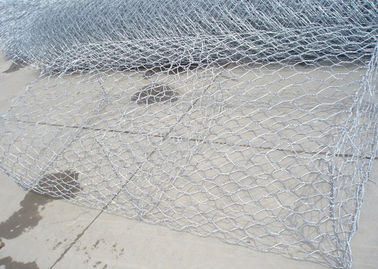 Ντυμένα Galfan καλάθια Gabion μετάλλων, υφαμένη εύκολη εγκατάσταση καλαθιών Gabion