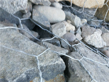 Ντυμένα Galfan καλάθια Gabion μετάλλων, υφαμένη εύκολη εγκατάσταση καλαθιών Gabion