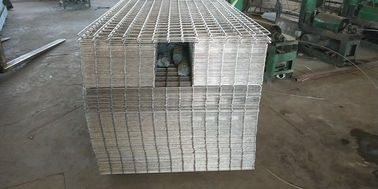 Το PVC Friendy Eco έντυσε το ενωμένο στενά πλέγμα Gabions 4mm διάμετρος 50mm*50mm πλέγμα