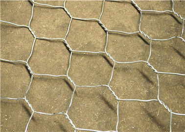 Το εύκαμπτο κλουβί πλέγματος Gabion, διπλασιάζει το στριμμένο εξαγωνικό πλέγμα καλωδίων για τον έλεγχο πλημμυρών