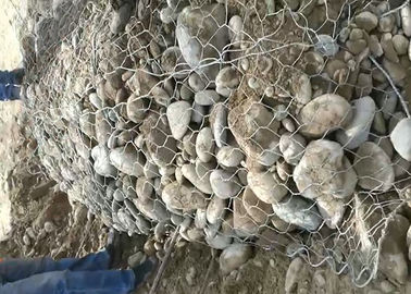 Υφαμένο τσάντα πλέγμα ISO9001 Gabion Columniform κλουβιών καλωδίων τοίχων σάκων πέτρινο εγκεκριμένο