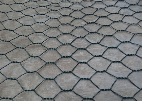 Ανθεκτικό στη διάβρωση στρώμα γαβιονίου επικαλυμμένο με PVC για έλεγχο πλημμυρών και μετακίνηση εδάφους