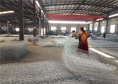 Εξαγωνικό υφαμένο καλάθι Gabion ελέγχου ποταμών πλέγματος για την παράκτια προστασία
