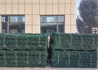 Διάμετρος κλουβί 0,9m Ζυγισμένα κιβώτια Gabion για αυλή / διακόσμηση με PVC επικαλυμμένη επιφάνεια