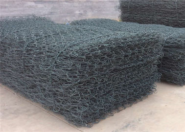 8 * 10 ντυμένο PVC υλικό ενισχύουν το καλάθι Gabion για την όχθη ποταμού