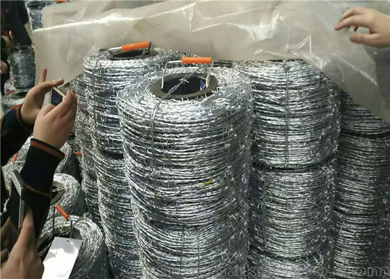 Στρατιωτικό ξυράφι κονσερτινών 50kg οδοντωτό - ψευδάργυρος καλωδίων 20g που ντύνεται