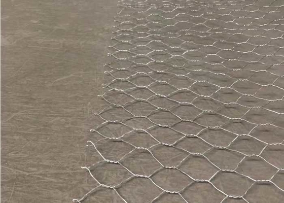 Ανθεκτικό στρώμα 3.0mm4.0mm  Gabion διάμετρος καλωδίων εξαγωνική