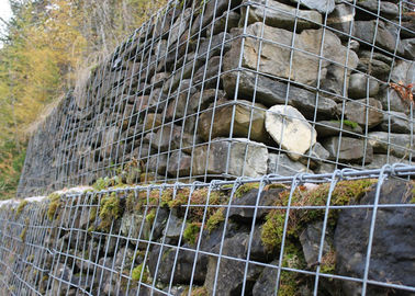 10% Galfan έντυσε το ενωμένο στενά πλέγμα Gabions για τη γήινη σταθεροποίηση